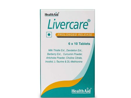 HealthAid Livercare Tablets Pack of 60 Supply