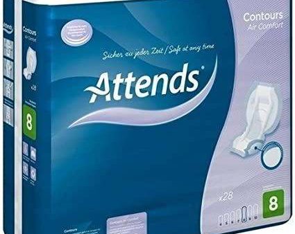 Attends Contours Air Comfort 8 Pack of 28 Hot on Sale