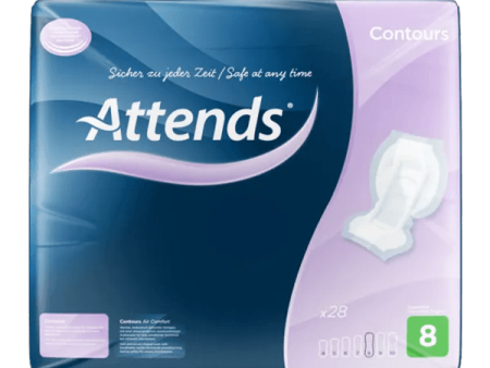 Attends Contours Regular 8 Pads Pack of 28 For Discount