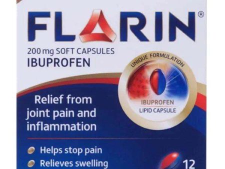 Flarin Ibuprofen 200mg Capsules Sale