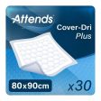 Attends Cover-Dri Plus 80 x 90cm Underpads Pack of 30 Hot on Sale