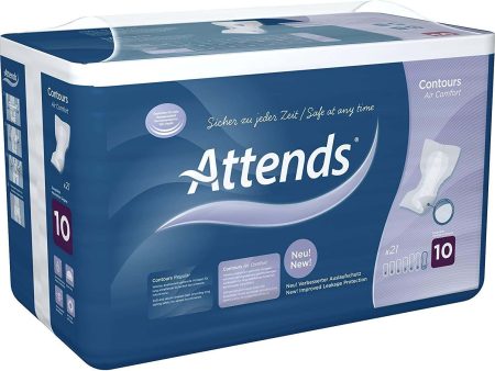 Attends Contours Air Comfort 10 Pack of 21 Fashion