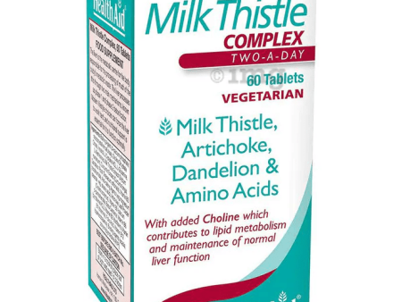 HealthAid Milk Thistle Complex Tablets Pack of 60 Discount