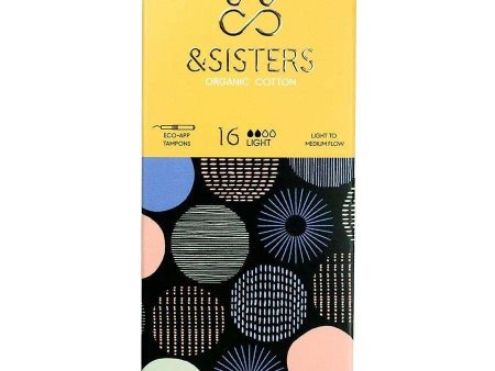 &Sisters Eco-Applicator Tampons Light Supply