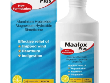 Maalox Plus Suspension 250ml Discount