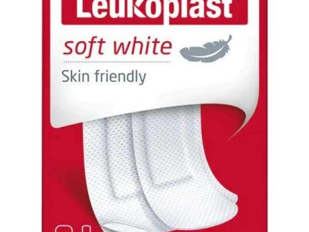 Leukoplast Soft White Plasters Pack of 20 Hot on Sale