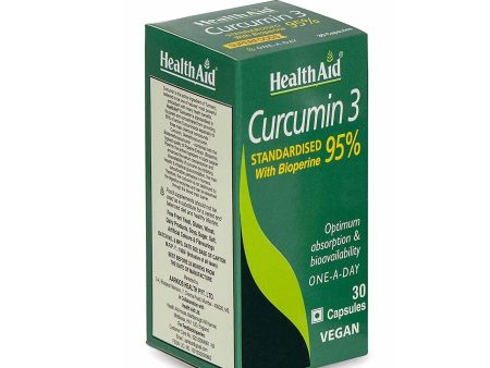 HealthAid Curcumin 3 Tablets Pack of 30 Fashion