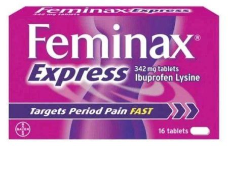 Feminax Express Tablets 342mg Pack of 16 For Cheap