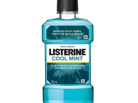 Listerine Cool Mint Mouthwash 500ml Sale