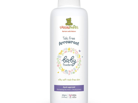 ShuShu Babies Talc Free Baby Powder with Arrowroot Extracts (under 0-3 Years Baby) Discount