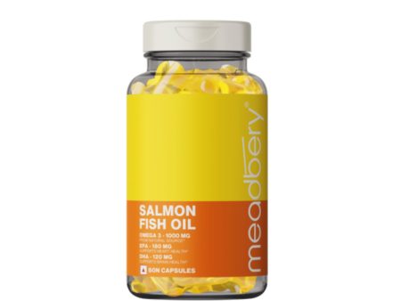 Meadbery Salmon Fish Oil Capsules Hot on Sale