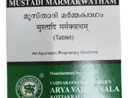 Kottakkal Arya Vaidyasala Mustadi Marmakwatham Tablets Online now