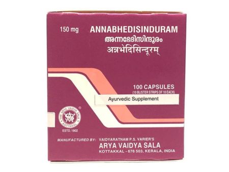 Kottakkal Arya Vaidyasala - Annabhedi Sinduram Capsules Supply