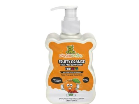 ShuShu Babies Fruity Orange Face and Body Wash (under 4-12 Years) Hot on Sale