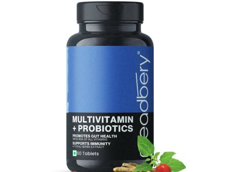 Meadbery Multivitamin With Probiotics Tablets Fashion