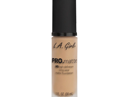 L.A. Girl PRO Matte Foundation - Nude For Cheap