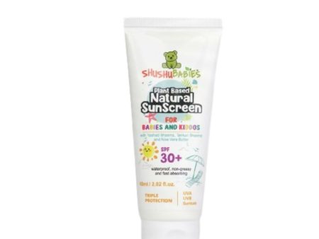 ShuShu Babies Sunscreen For Babies & Kids , SPF 30+ (under 0-12 Years) Online now