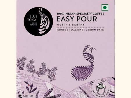 Blue Tokai Monsoon Malabar Medium-Dark Roast Easy Pour Sachets Online