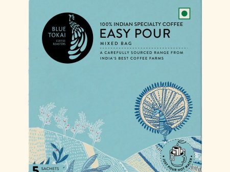 Blue Tokai Mixed Light To Dark Roasts Easy Pour Sachets Sale