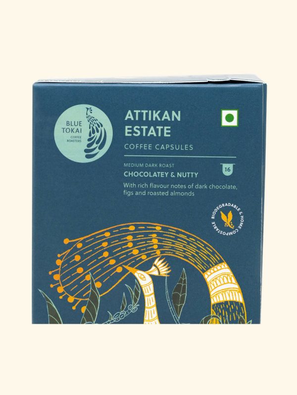 Blue Tokai Attikan Estate Coffee Capsules Hot on Sale