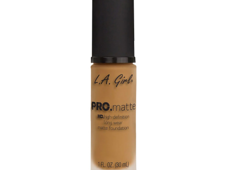 L.A. Girl PRO Matte Foundation - Sand on Sale