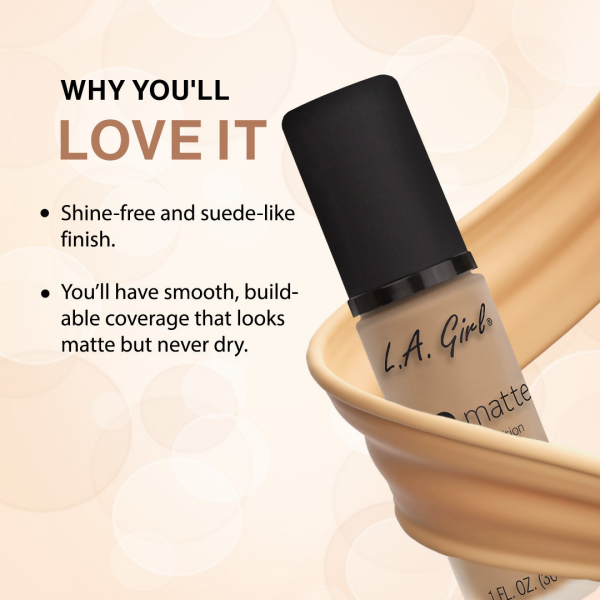 L.A. Girl PRO Matte Foundation - Bisque For Sale