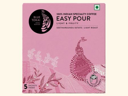 Blue Tokai Seethargundu Estate Light Roast Easy Pour Sachets Sale