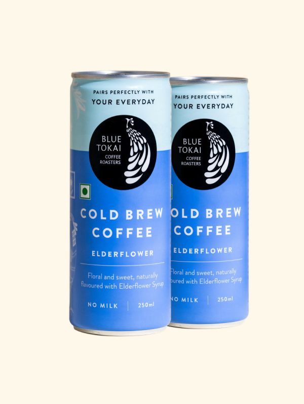 Blue Tokai Cold Brew Coffee Elderflower Can For Sale