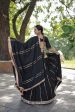 Aastha Fashion Women s Black Reyon Reyon fabric with gota patti work And Mirror Work Lehenga Choli Fashion