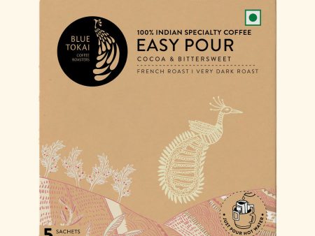 Blue Tokai French Roast Very Dark Roast Easy Pour Sachets Hot on Sale