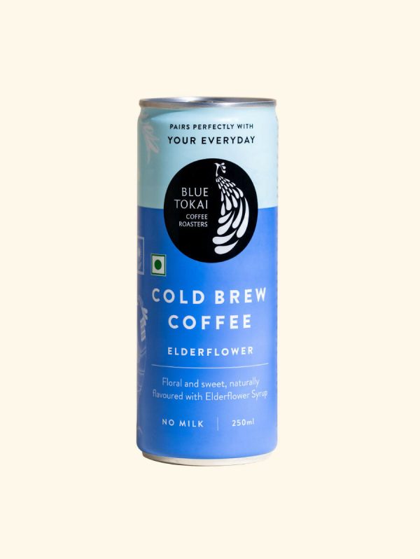 Blue Tokai Cold Brew Coffee Elderflower Can For Sale